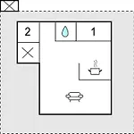 2 Bedroom Cozy In *